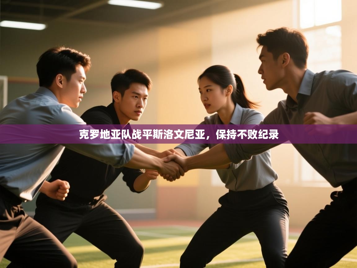 克罗地亚队战平斯洛文尼亚，保持不败纪录  第1张